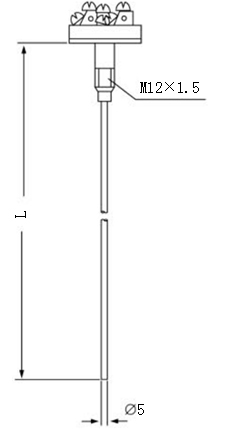 煙道、風(fēng)道熱電偶熱電偶感溫元件