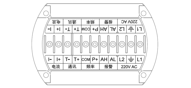 水表型電磁流量計(jì)接線指南